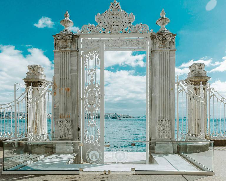 Door to happiness and abundance.